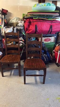 Two Pottery Barn Chairs