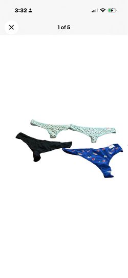 Cacique New With Tags Women’s 4 Pairs Of Cotton Thongs!Sz 18/20