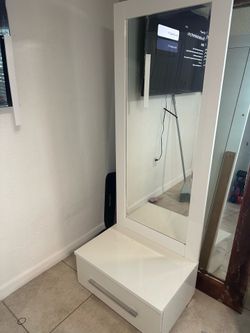 Bedroom vanity mirror