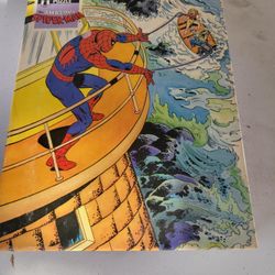 Vintage Marvel Comics Amazing Spiderman & Fantastic Four Puzzles