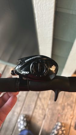 Megatron 200 fishing setup baitcaster