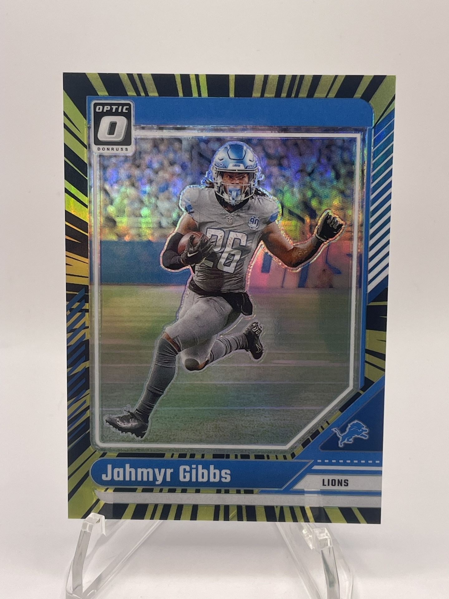2024 Optic Jahmyr Gibbs Electricity Numbered /75