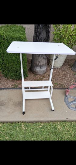 Stand put white