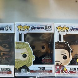 Cap/Thor/Ironman 