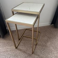 Pair Nesting Decor Tables - Model Home Furniture 