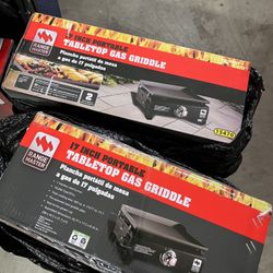Range Burner Tabletop Gas Griddle 