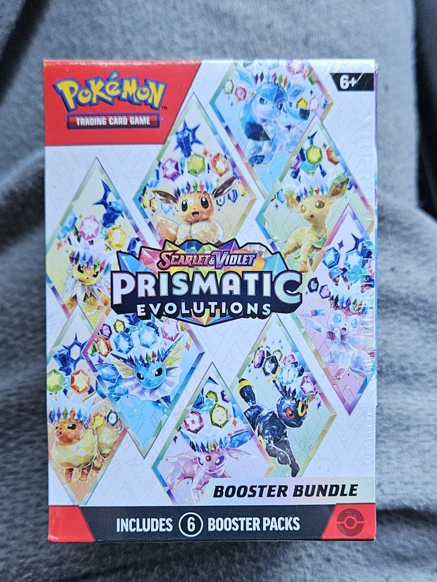 Pokemon Prismatic Evolutions Booster Bundle 