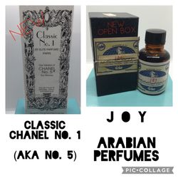 JOY Perfume from Arabian Perfumes Or Classic Chanel #1