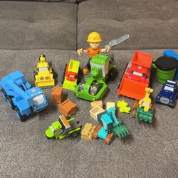 Bob The Builder Set With Bob And Vehicles