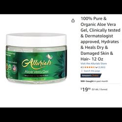 100% Organic Aloe Vera Gel