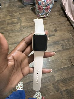 Apple Watch With Pink Band