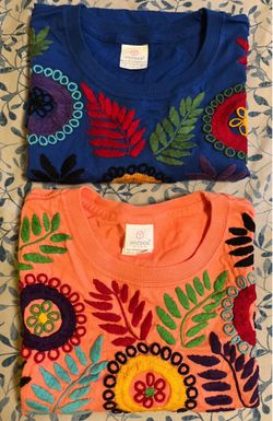 Blusas mexicanas bordadas