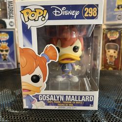 VAULTED Gosalyn Mallard Darkwing Duck Disney Funko Pop #298 Animation Ducktales