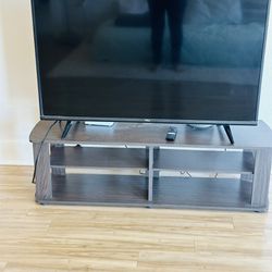 TCL TV with TV stand 