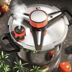 18/8 Stainless Steel Pressure Cooker 