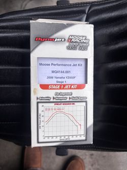 moose racing 2006 yz450f performance jet kit