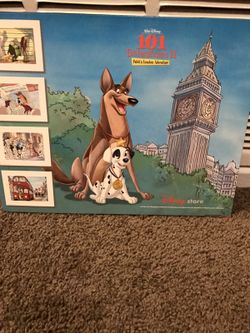 Walt Disney 101 Dalmatian exclusive lithograph includes 4