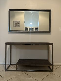 Philipes Console Table and Mirror - All Perfect Shape!