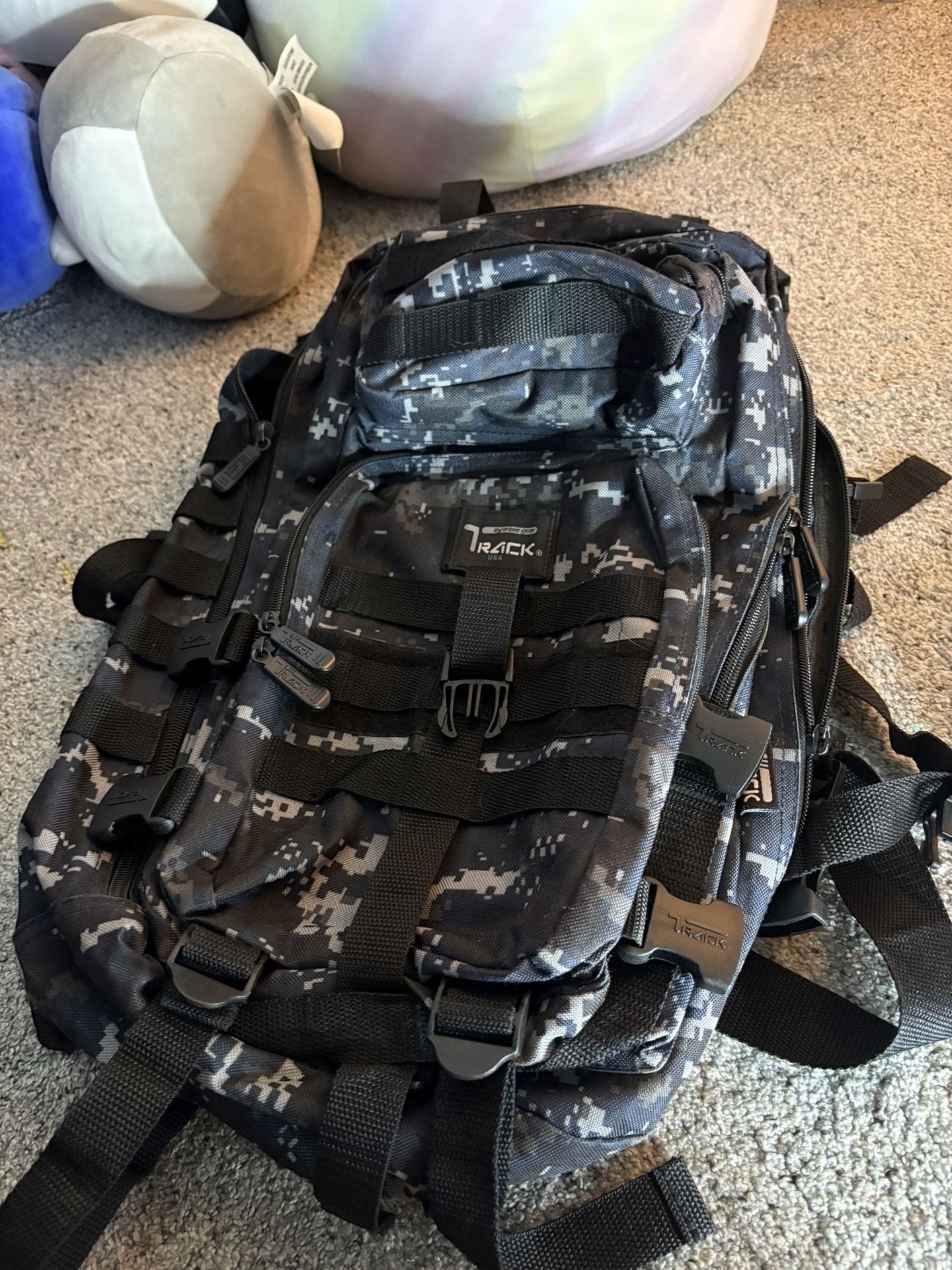 Camo Hiking Backpack 