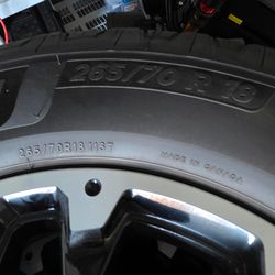 2026 Toyota Tundra Wheels and Tires Like New only 1200 miles