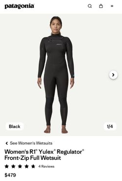 Patagonia Yulex Wetsuit Size 4