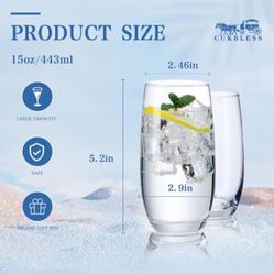 Water glasses/8pc.
