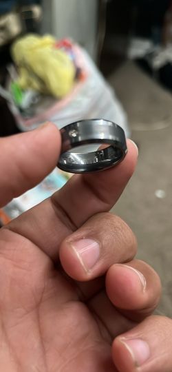 Triton Titanium Ring With Diamond Looking For Money Or Offers 