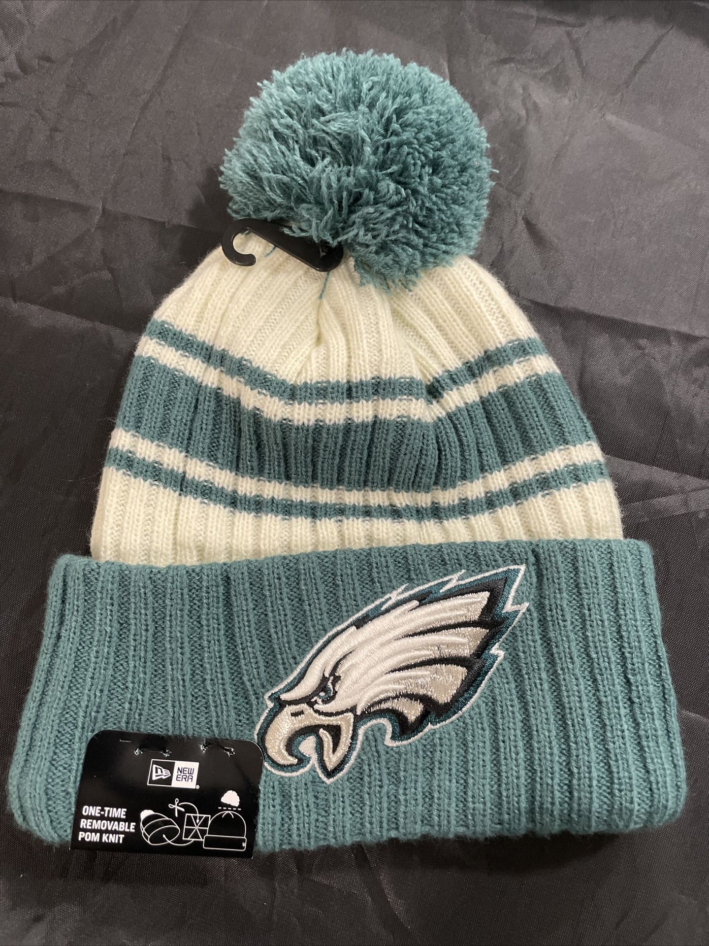 Philadelphia Eagles New Era Pom Knit Winter Hat 6 Available 