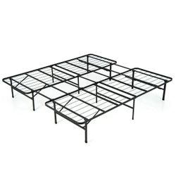 Brand New Queen/King Adjustable Metal Bed Frame – Heavy Duty