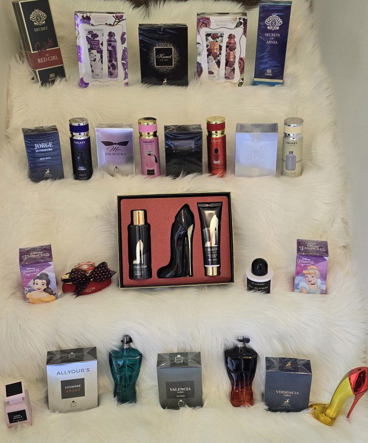 Great variety of Arab perfumes for ladies, gentlemen and children