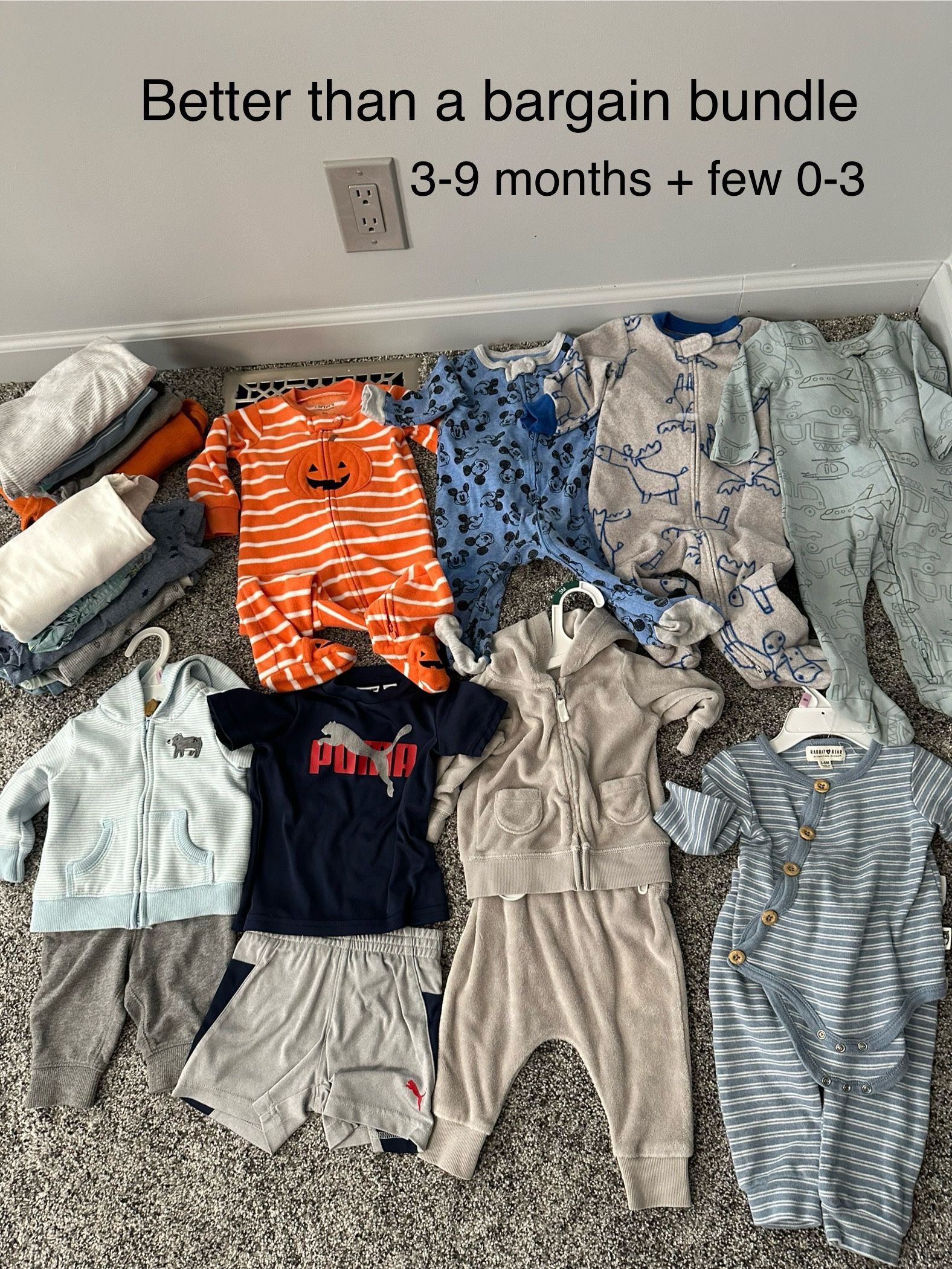  Baby Boy Clothes Bundle 