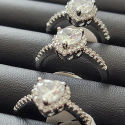 Heart Stone Rings 💍 