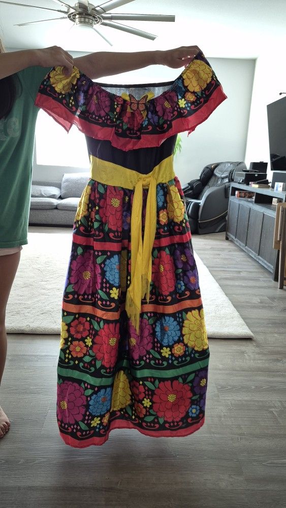 French Valley, Womens/Girl Day Of The Dead Costume
