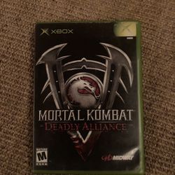 Mortal Kombat Deadly Alliance Xbox Video Game
