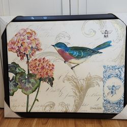 NEW--Beautiful Framed  Canvas Painting