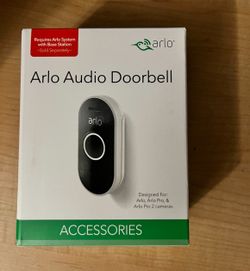 New Arlo audio Doorbell