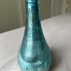Turquoise Color Decor Vase