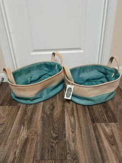 Taylor Madison Designs Storage Bins,18"LX14"WX8"H, Storage Baskets