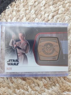 Rey bronze medalion card