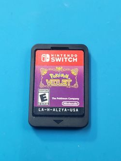 Pokémon Violet Nintendo Switch Game Cartridge