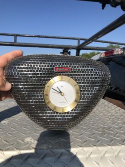 Edellbrock air filter clock cool man cave