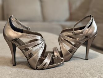 Aldo Bronze Heels Size 7