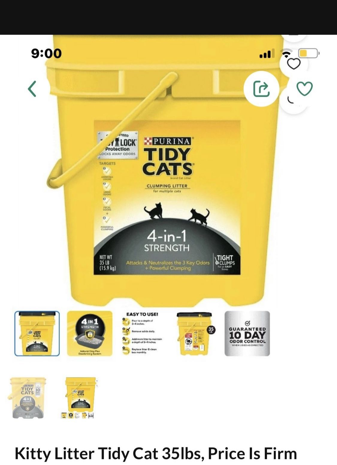Cat Litter, Purina Tidy Cat