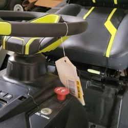 RYOBI
80V HP Brushless 42 in. Battery Electric Cordless Riding Lawn Tractor with 1( 10Ah Batterie and Charger