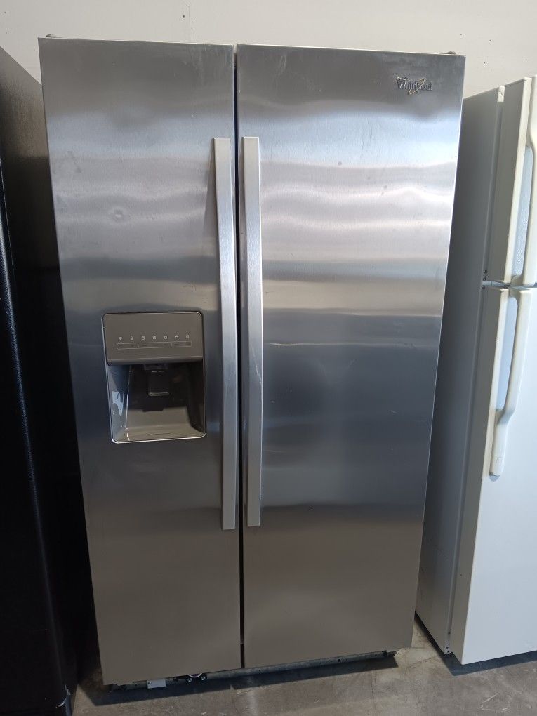 Whirlpool Stainless Steel Refrigerator Side By Side