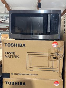 Toshiba 4-in-1 Countertop Microwave Oven 1.5 CU FT 1000W