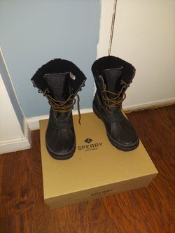 Snow Boot Black (Sperry) Size 12.