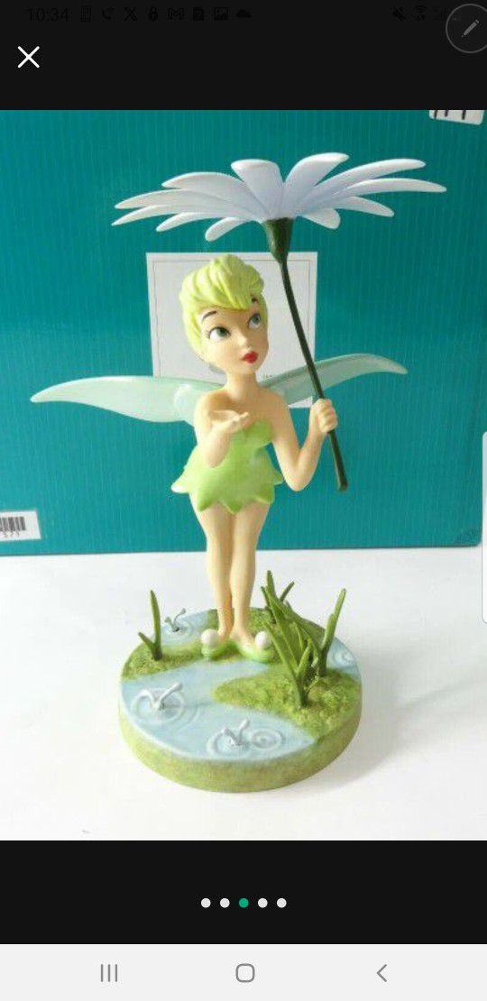 Disney WDCC Peter Pan Tinkerbell Collectible Figurine