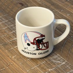 Vintage Houston Oilers Coffee Mug