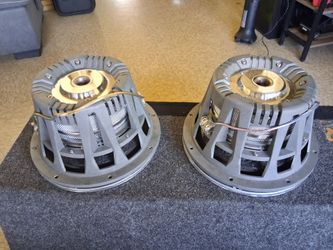 10" Subwoofers  hits Hard